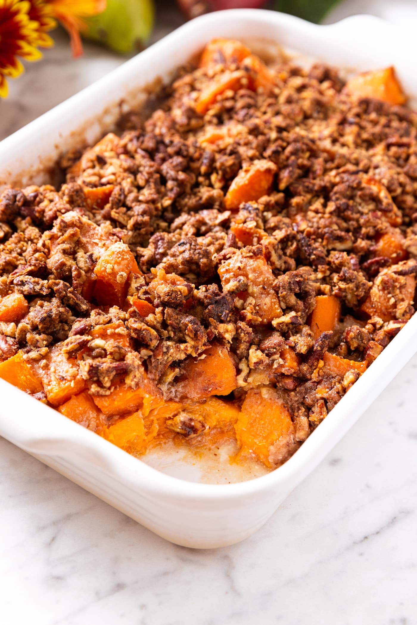 The Simple Guide to a Lighter Pecan Sweet Potato Casserole